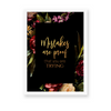 Mistakes are proof that you are trying Wall Art - The Mortal Soul