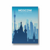 Moscow Minimal Wall Art - The Mortal Soul