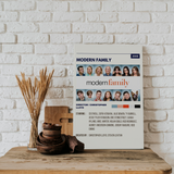 Modern Family Retro Wall Art - The Mortal Soul