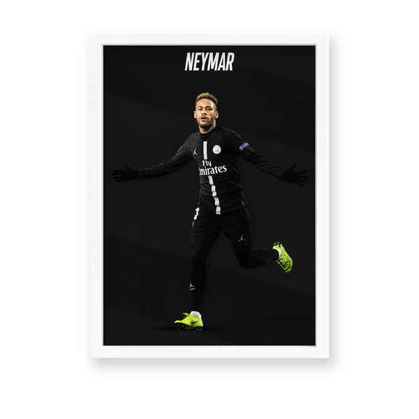 Neymar Jr PSG Wall Art - The Mortal Soul