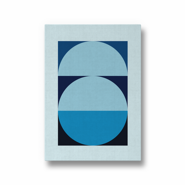 Reflection of luck Abstract Geometric Modern Wall Art - The Mortal Soul