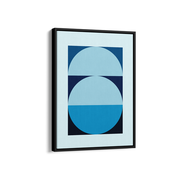 Reflection of luck Abstract Geometric Modern Wall Art - The Mortal Soul