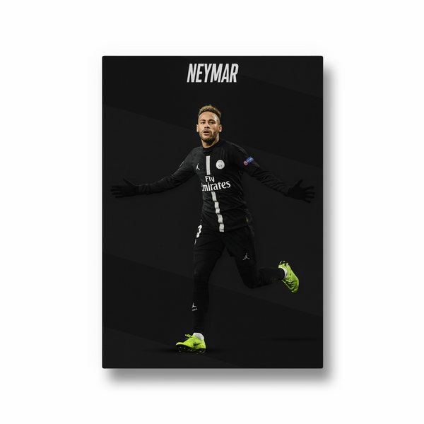 Neymar Jr PSG Wall Art - The Mortal Soul