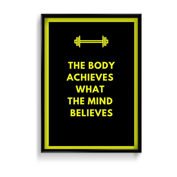 Mind Believes Poster - The Mortal Soul