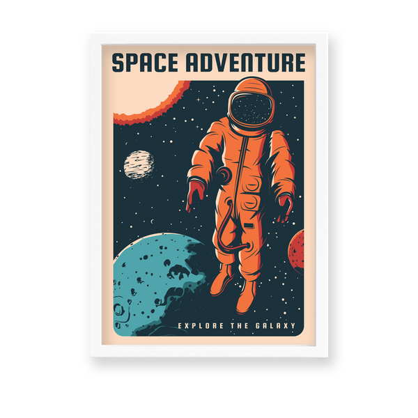 Space Adventure - Explore the galaxy Wall Art - The Mortal Soul