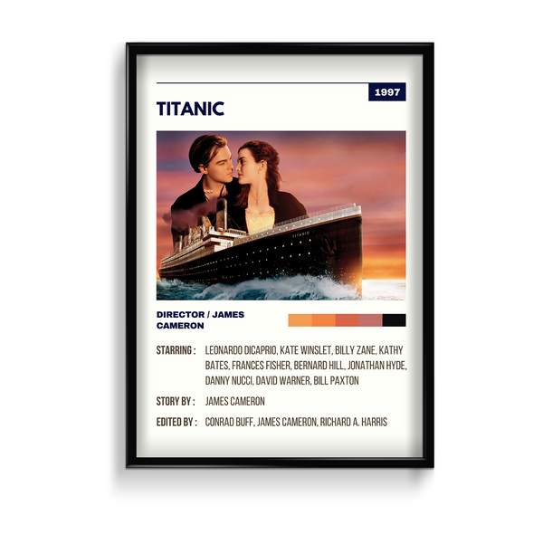Titanic Retro Wall Art - The Mortal Soul