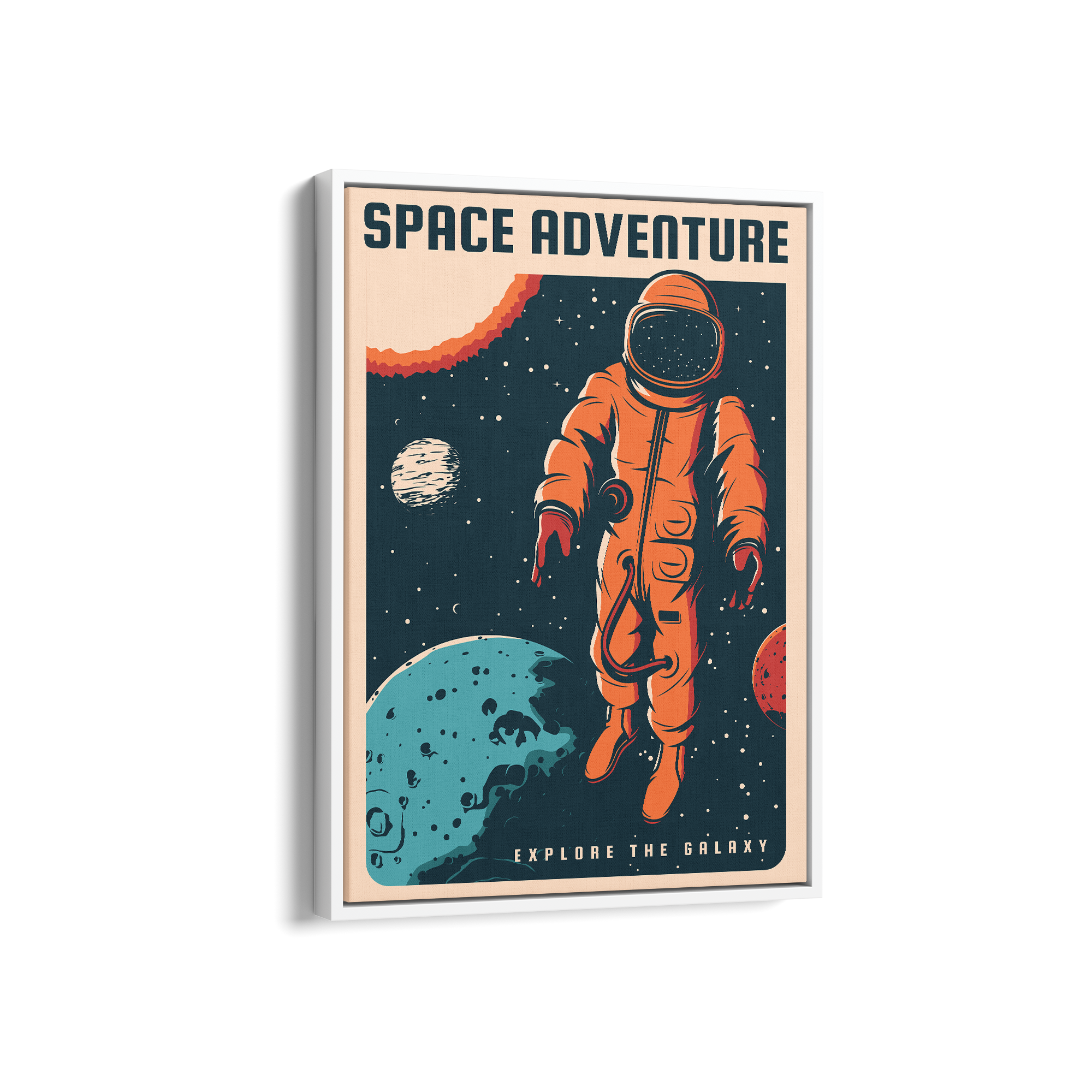 Space Adventure - Explore the galaxy Wall Art - The Mortal Soul