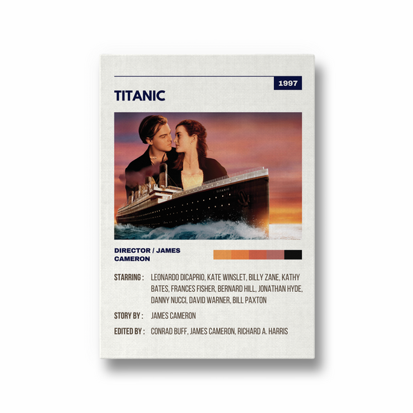 Titanic Retro Wall Art - The Mortal Soul