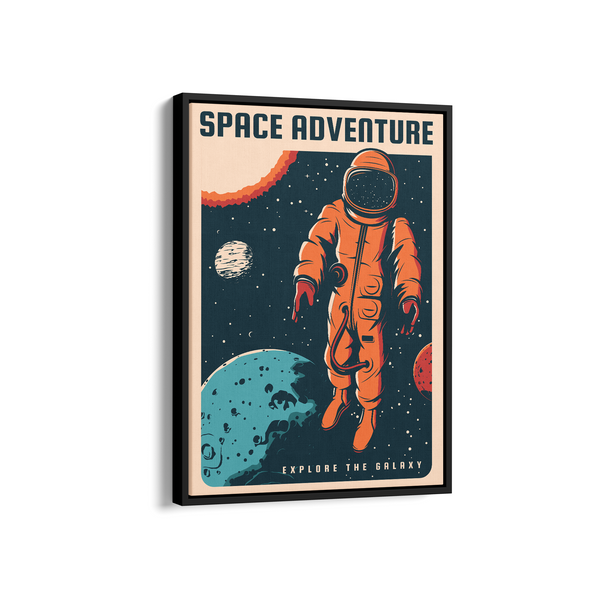 Space Adventure - Explore the galaxy Wall Art - The Mortal Soul