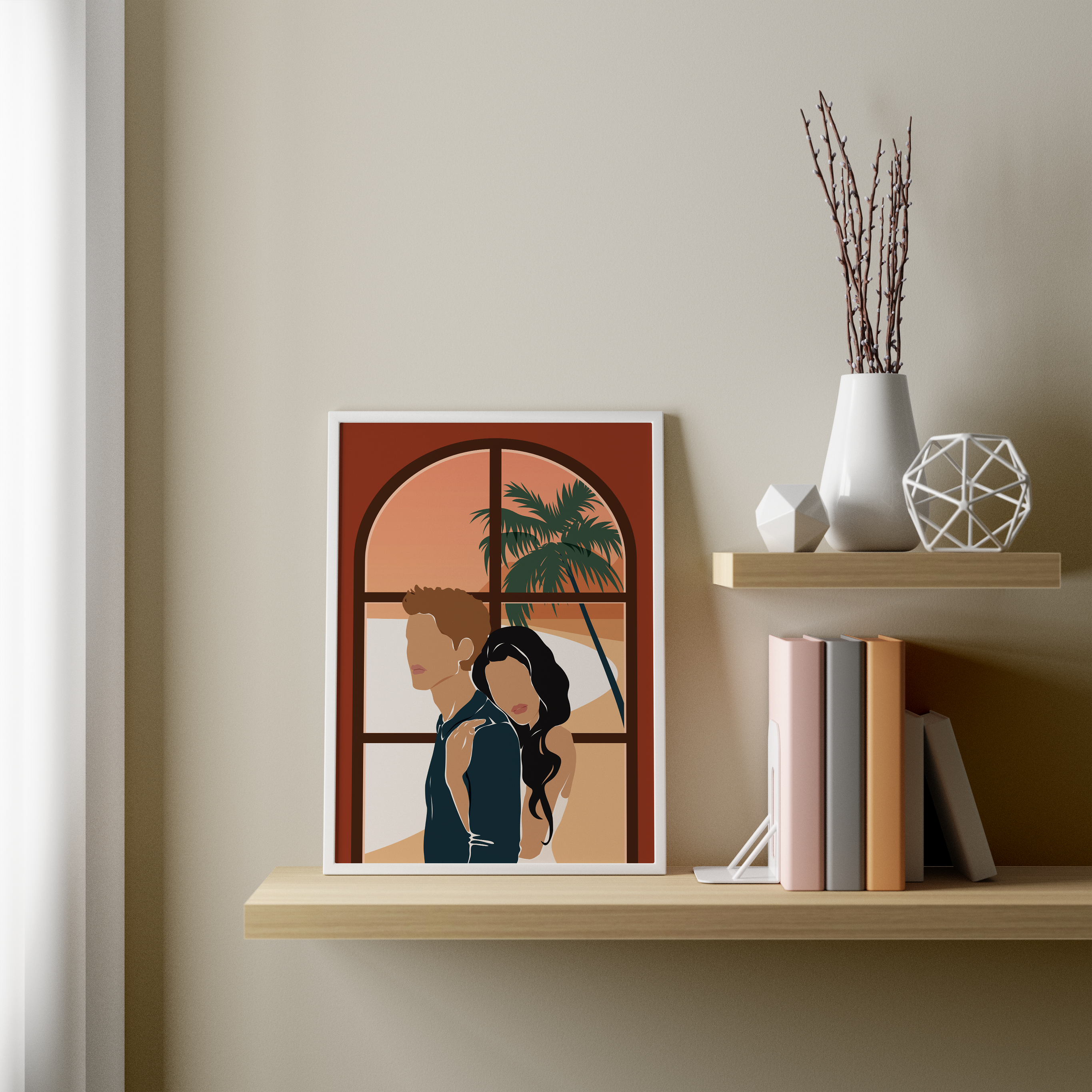 One Day - Modern Wall Art - The Mortal Soul