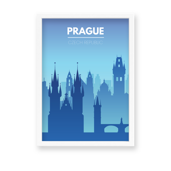 Prague Minimal Wall Art - The Mortal Soul