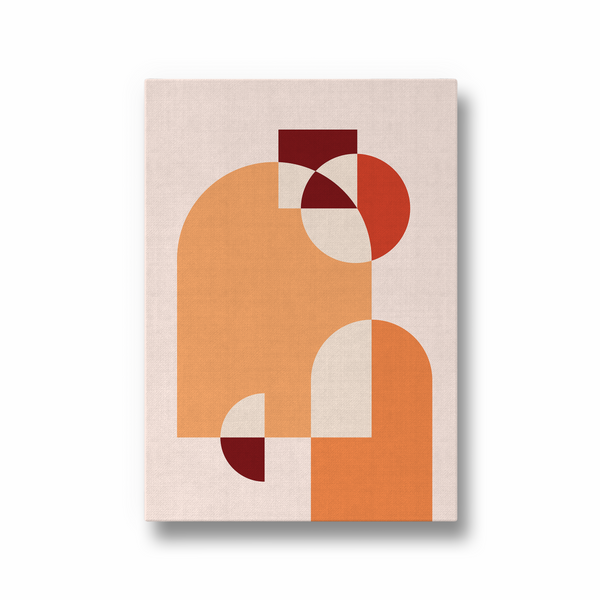 Curtains of Opportunity Abstract Geometric Modern Wall Art - The Mortal Soul