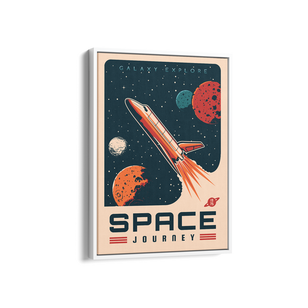 Space Journey - Galaxy Explore Wall Art - The Mortal Soul