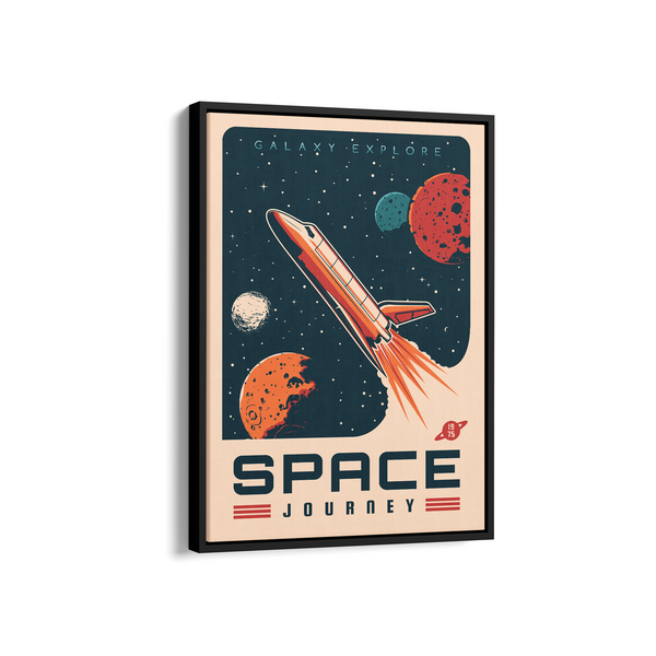 Space Journey - Galaxy Explore Wall Art - The Mortal Soul