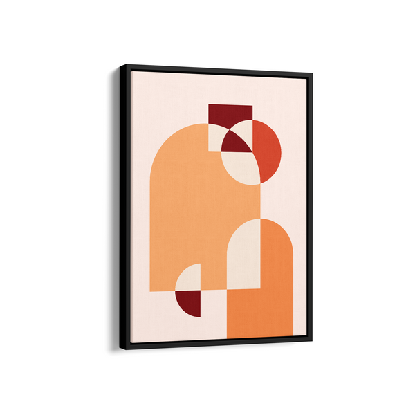 Curtains of Opportunity Abstract Geometric Modern Wall Art - The Mortal Soul