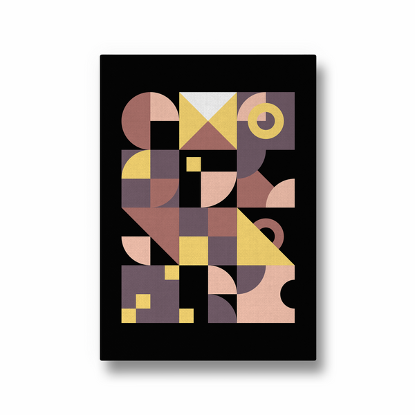 Mask Geometric Modern Wall Art - The Mortal Soul