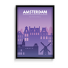 Amsterdam Minimal Wall Art - The Mortal Soul