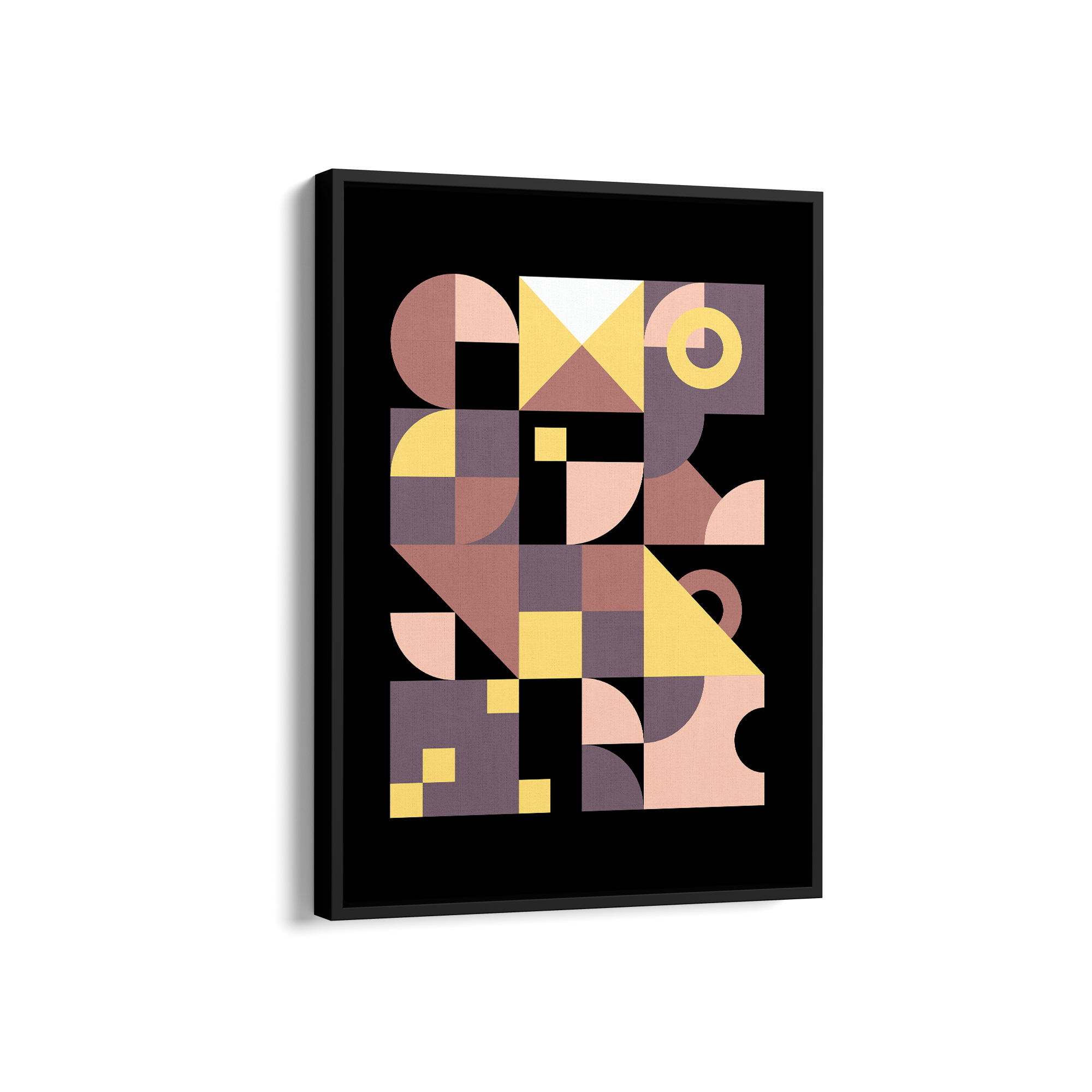 Mask Geometric Modern Wall Art - The Mortal Soul