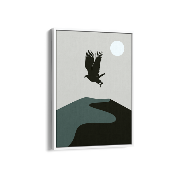 The Dark Night Landscape Modern Wall Art - The Mortal Soul