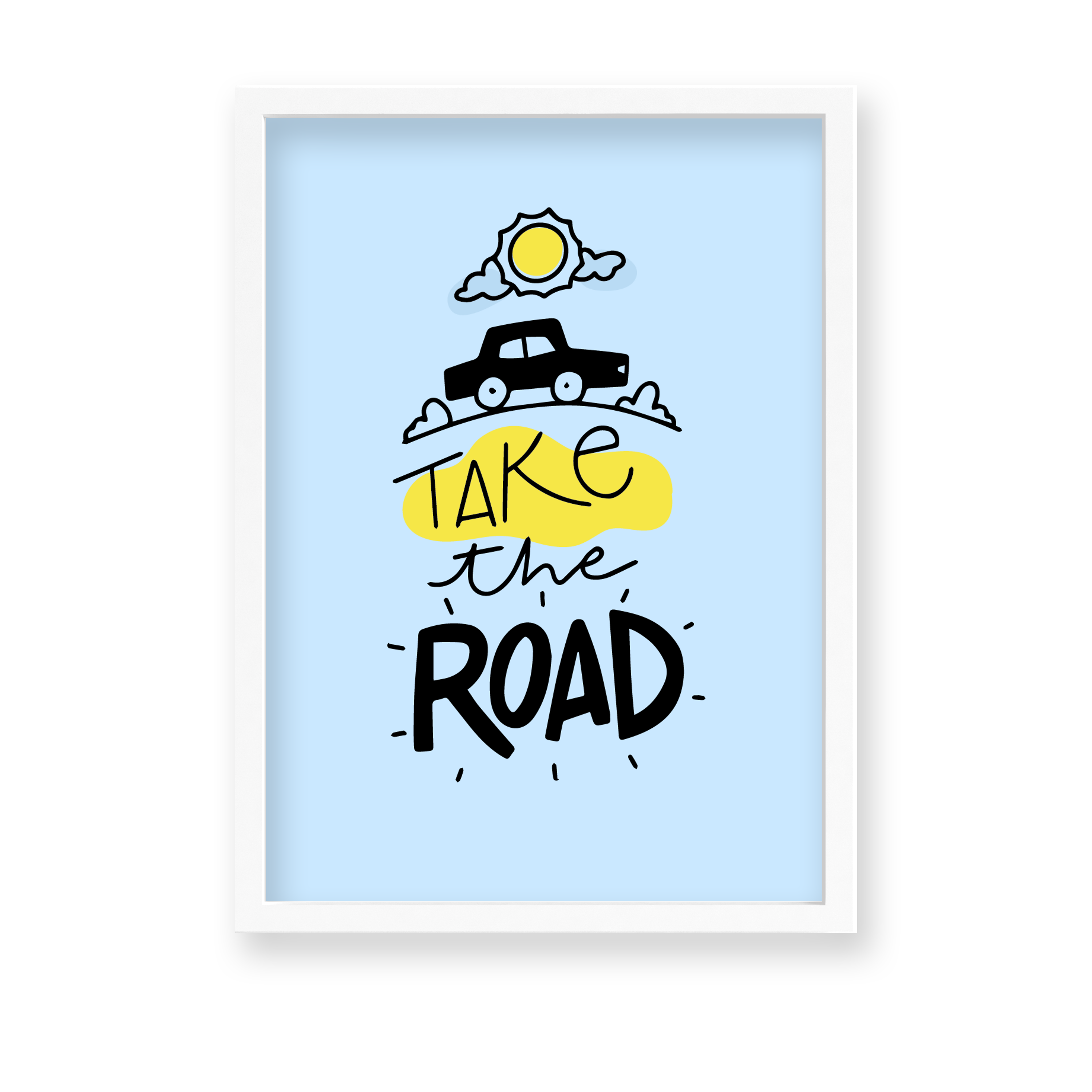 Take the road Poster - The Mortal Soul
