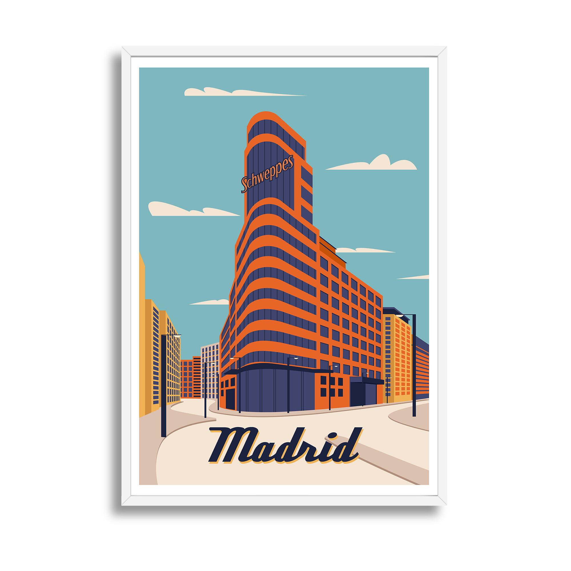 Madrid Poster - The Mortal Soul