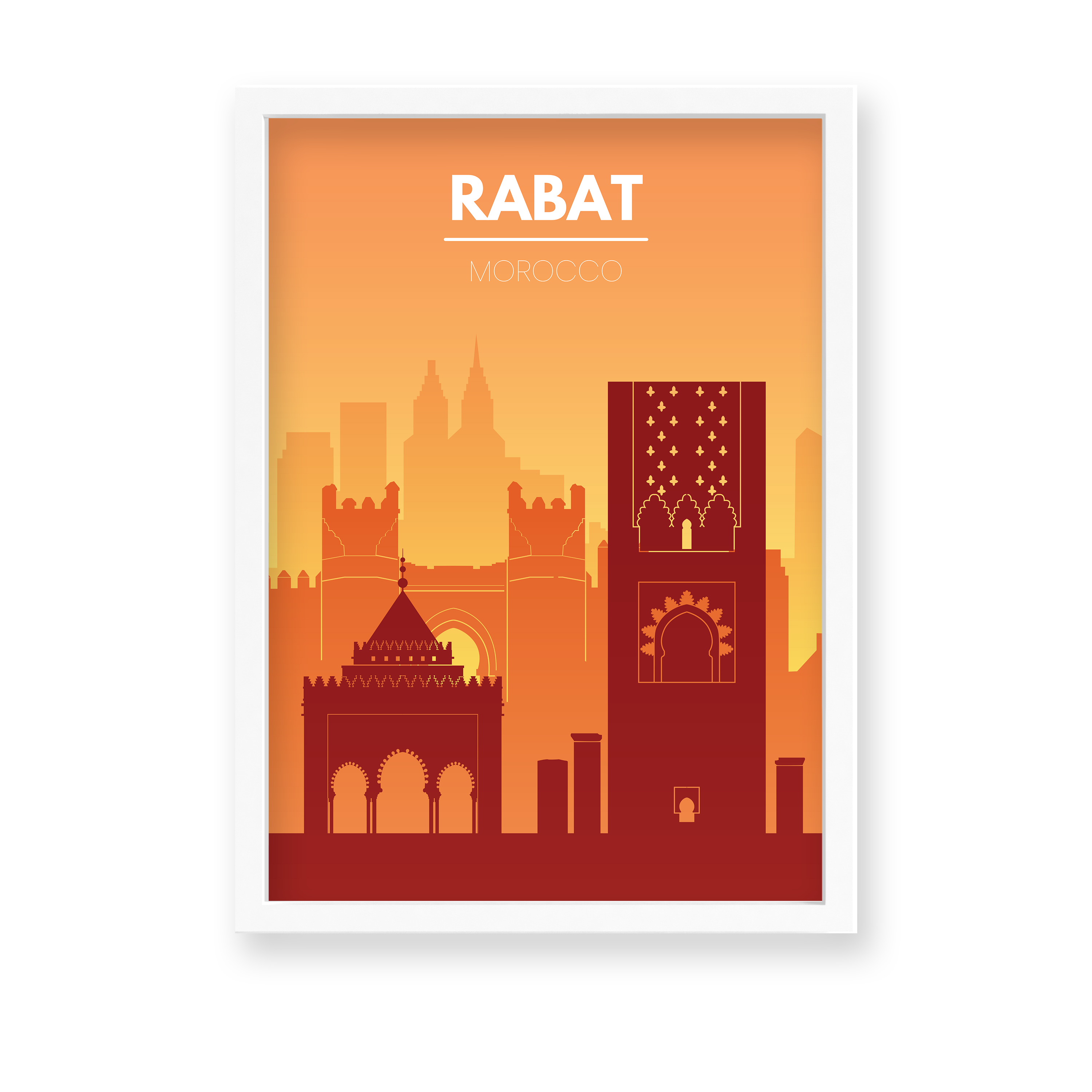 Rabat Minimal Wall Art - The Mortal Soul