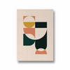 Chains of Childhood Abstract Geometric Modern Wall Art - The Mortal Soul