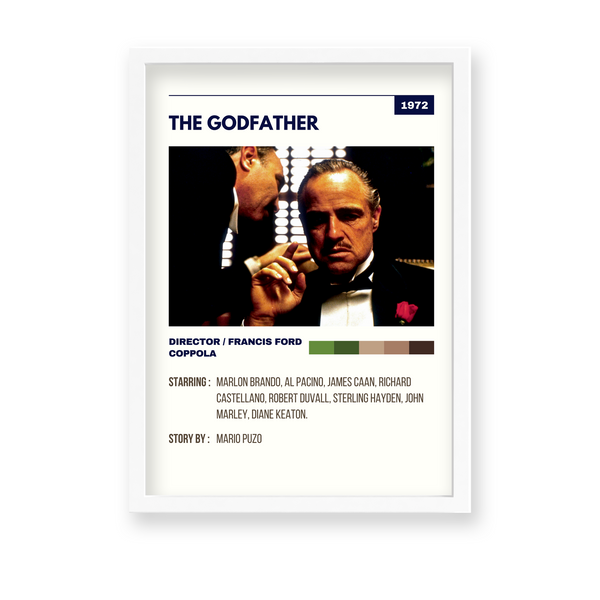 The Godfather Retro Wall Art - The Mortal Soul
