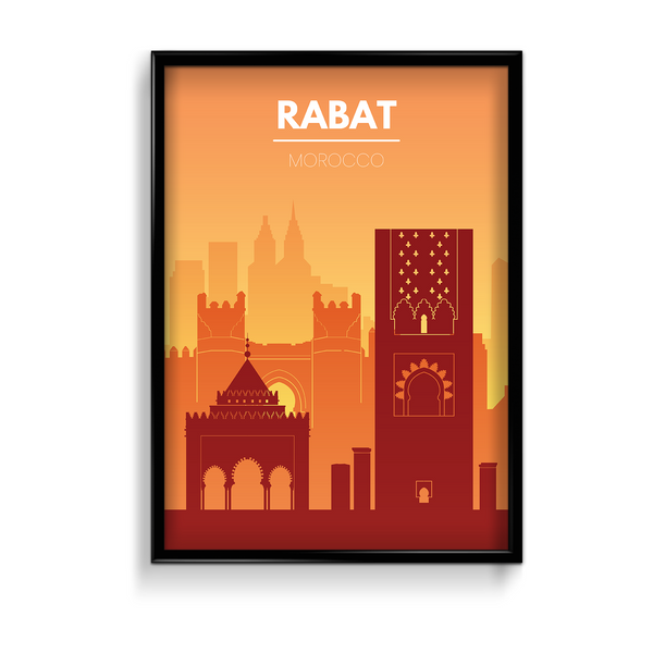 Rabat Minimal Wall Art - The Mortal Soul