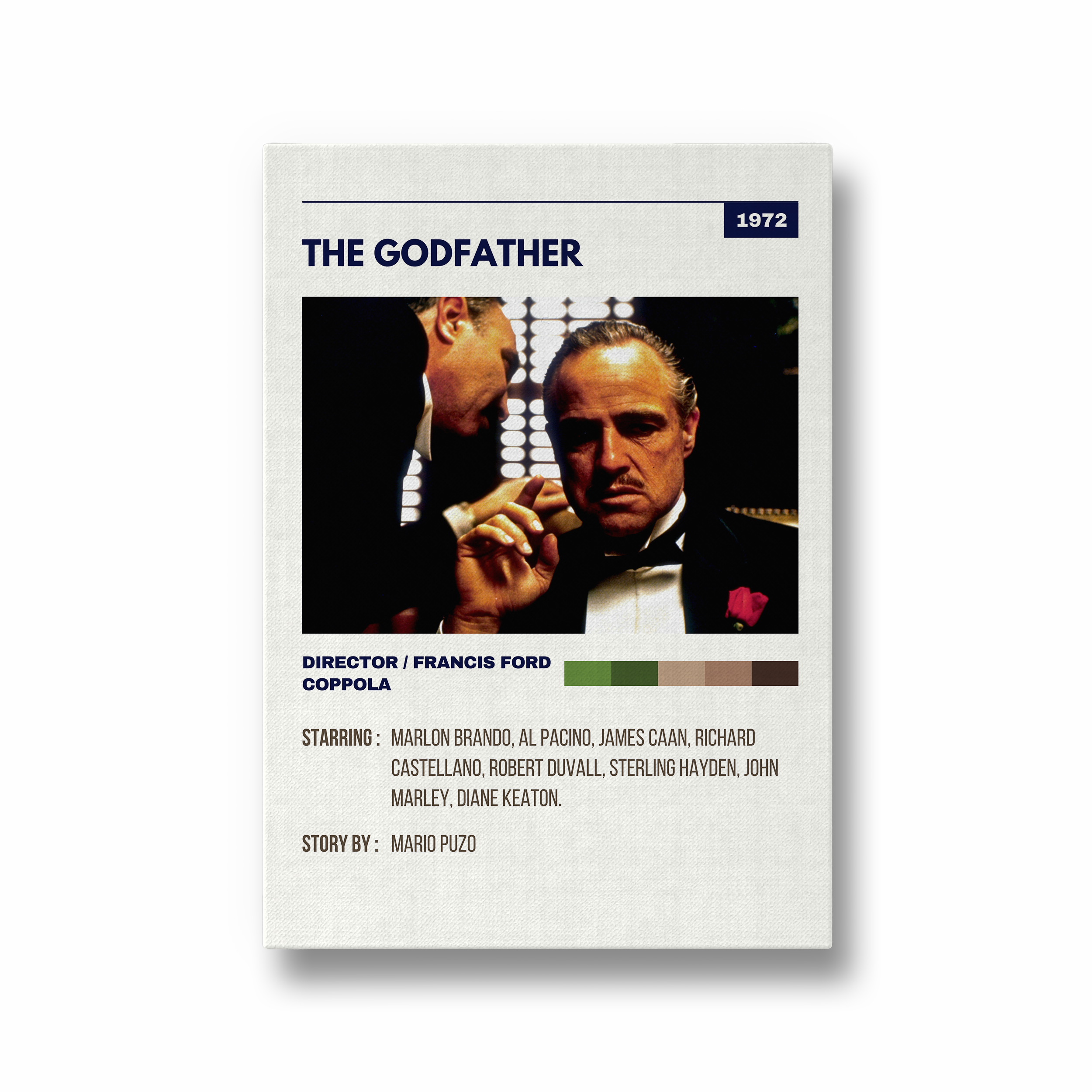 The Godfather Retro Wall Art - The Mortal Soul