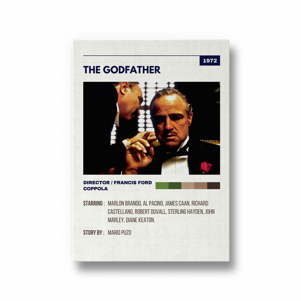 The Godfather Retro Wall Art - The Mortal Soul
