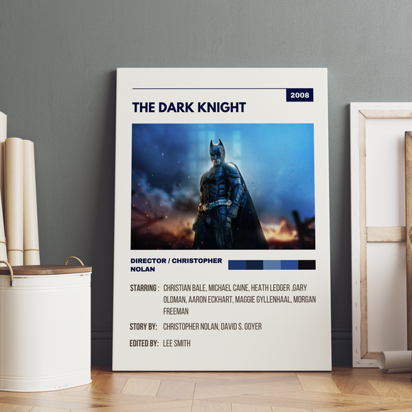 The Dark Knight Retro Wall Art - The Mortal Soul