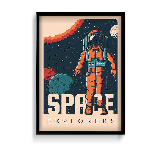 Space Explorers Wall Art - The Mortal Soul