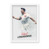 Robert Lewandowski White Wall Art - The Mortal Soul