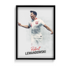 Robert Lewandowski White Wall Art - The Mortal Soul