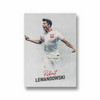 Robert Lewandowski White Wall Art - The Mortal Soul