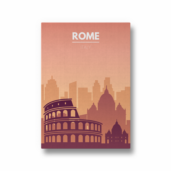 Rome Minimal Wall Art - The Mortal Soul