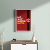 Eat sleep breathe United Poster - The Mortal Soul