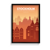 Stockholm Minimal Wall Art - The Mortal Soul