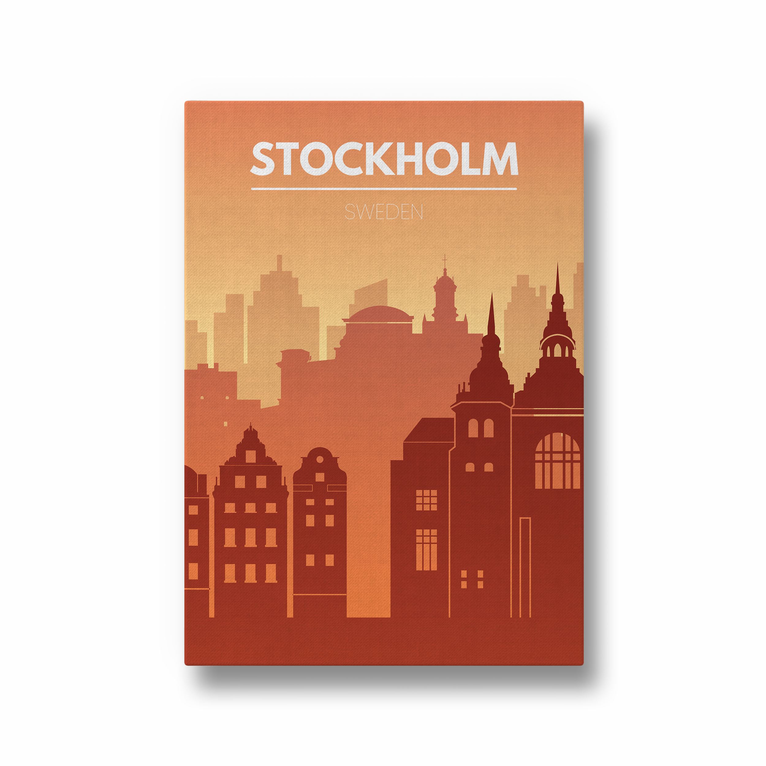 Stockholm Minimal Wall Art - The Mortal Soul