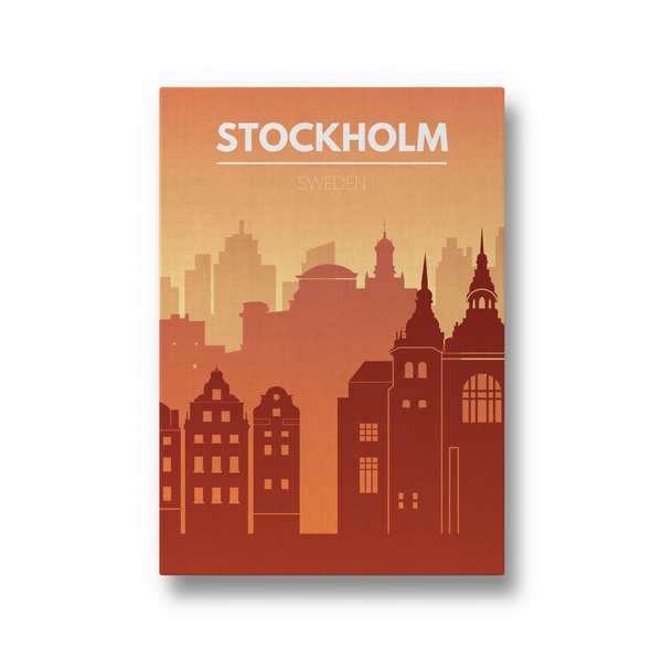 Stockholm Minimal Wall Art - The Mortal Soul