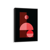 Defiant Girlfriend Abstract Geometric Modern Wall Art - The Mortal Soul