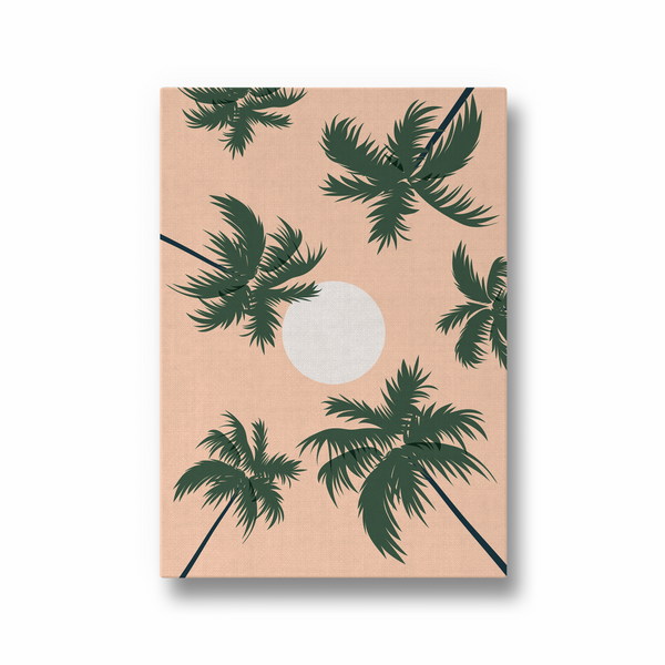 The Day We Met - Minimal Landscape Modern Wall Art - The Mortal Soul