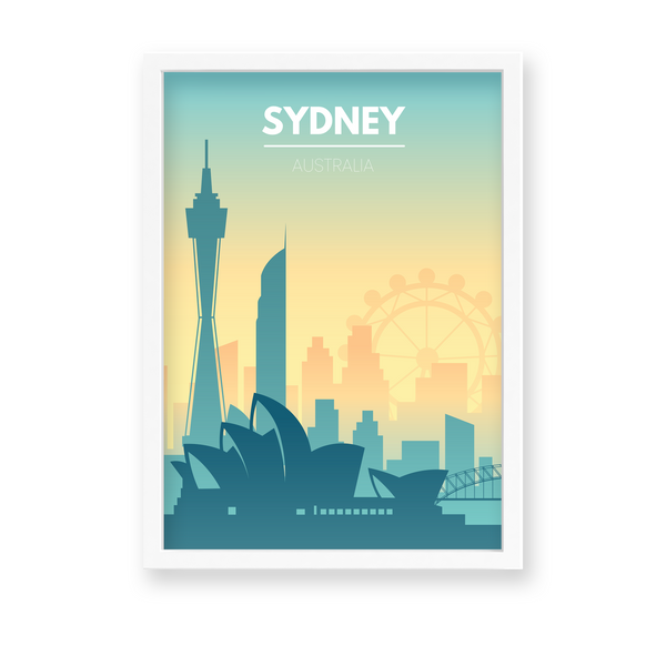 Sydney Minimal Wall Art - The Mortal Soul