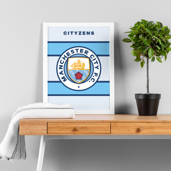 Manchester City Poster - The Mortal Soul