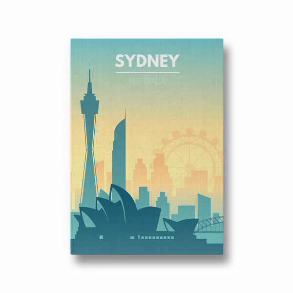 Sydney Minimal Wall Art - The Mortal Soul