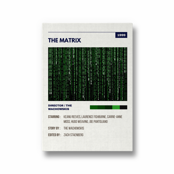 The Matrix Retro Wall Art - The Mortal Soul