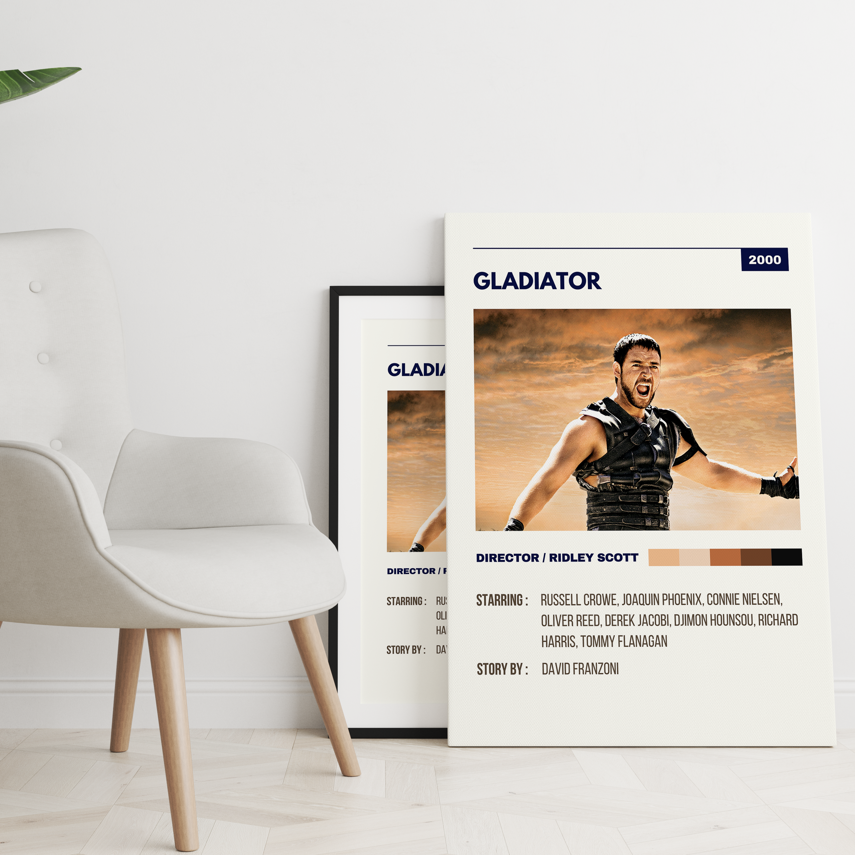 Gladiator Retro Wall Art - The Mortal Soul