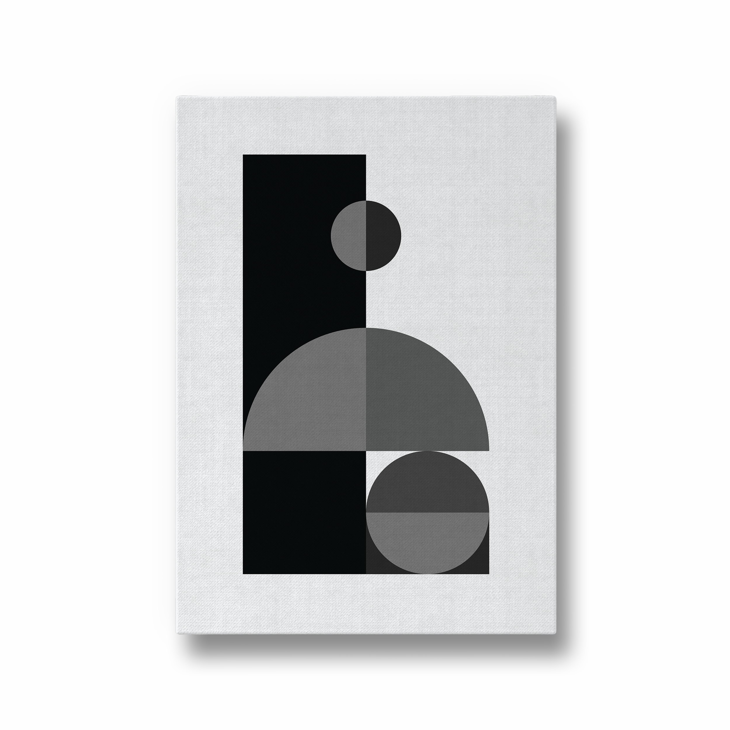 Fate Abstract Geometric Modern Wall Art - The Mortal Soul