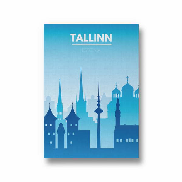 Tallinn Minimal Wall Art - The Mortal Soul